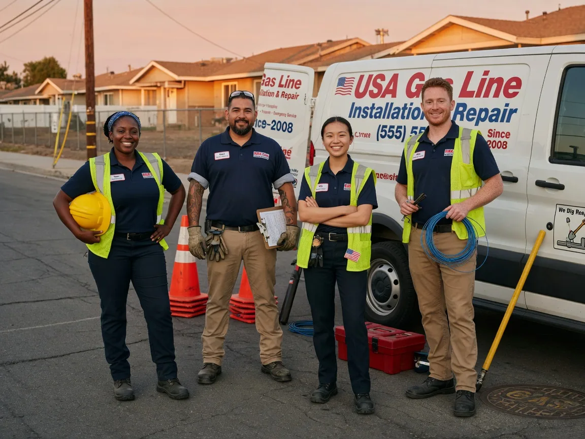 Gas Line Installation company in Elaine, AR